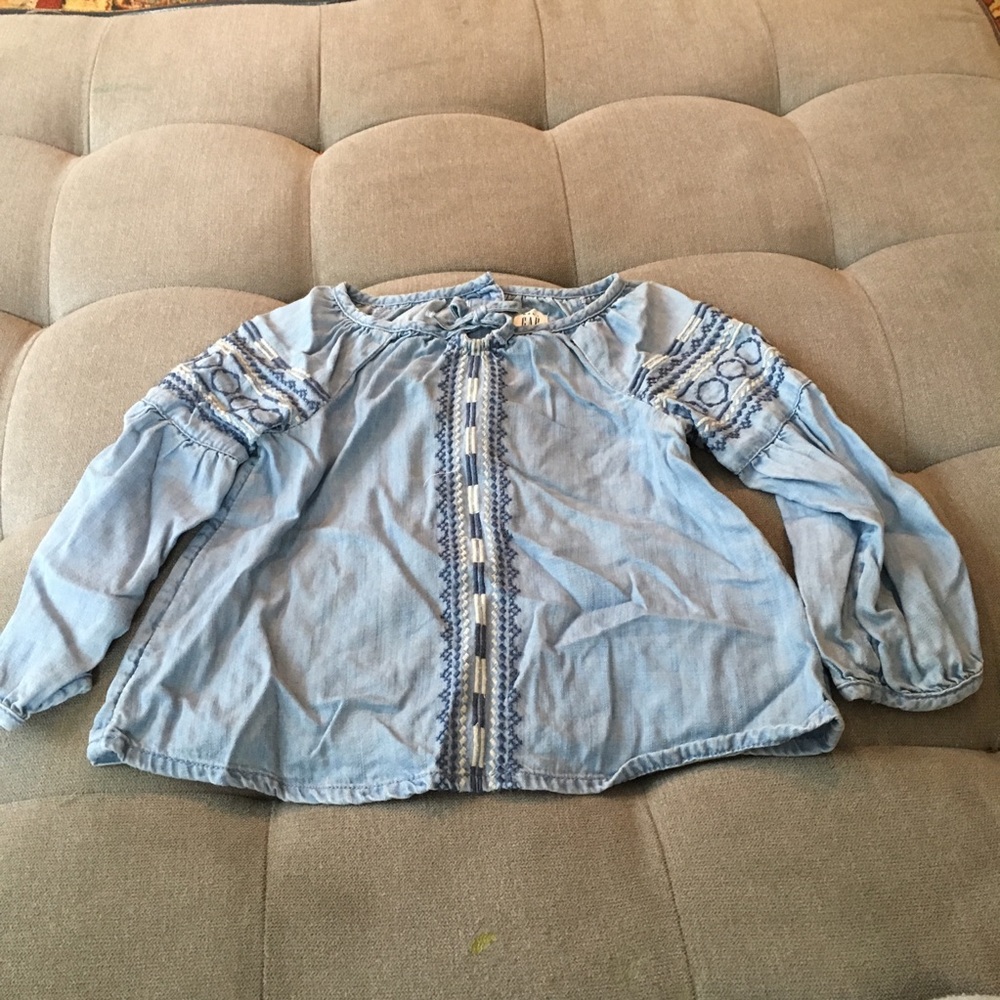 Baby Gap size 3 Denim blouse